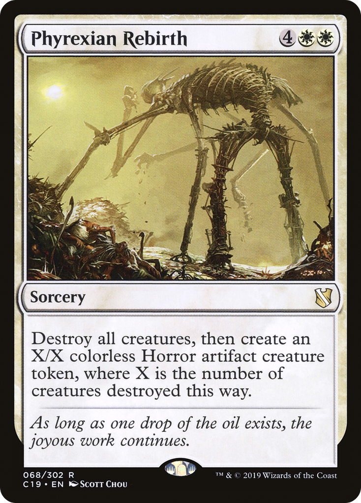 Magic: The Gathering - Phyrexian Rebirth - Commander 2019