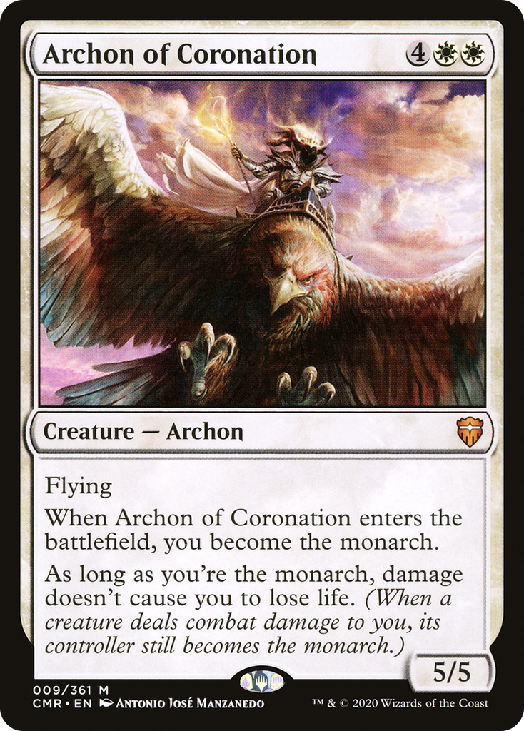 Magic: The Gathering - Archon of Coronation - Commander Legends