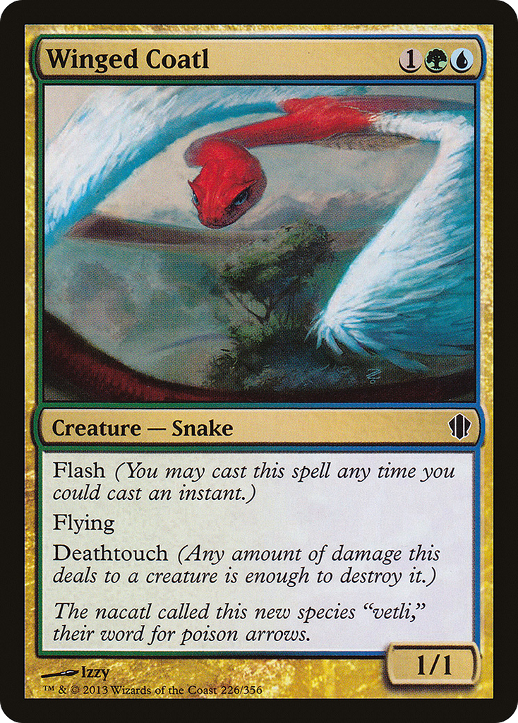 Magic: The Gathering - Winged Coatl - Commander 2013