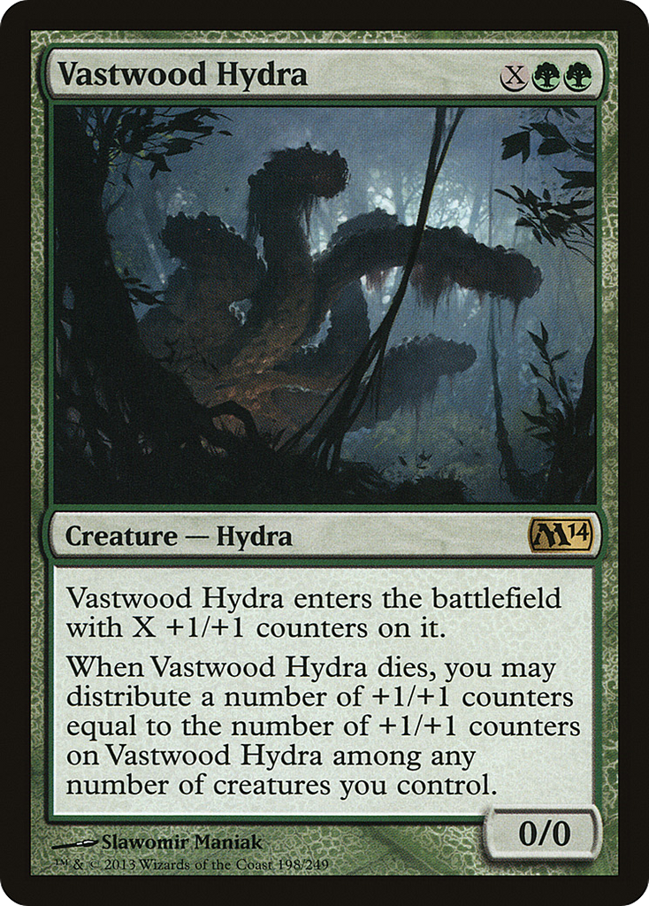 Magic: The Gathering - Vastwood Hydra - Magic 2014