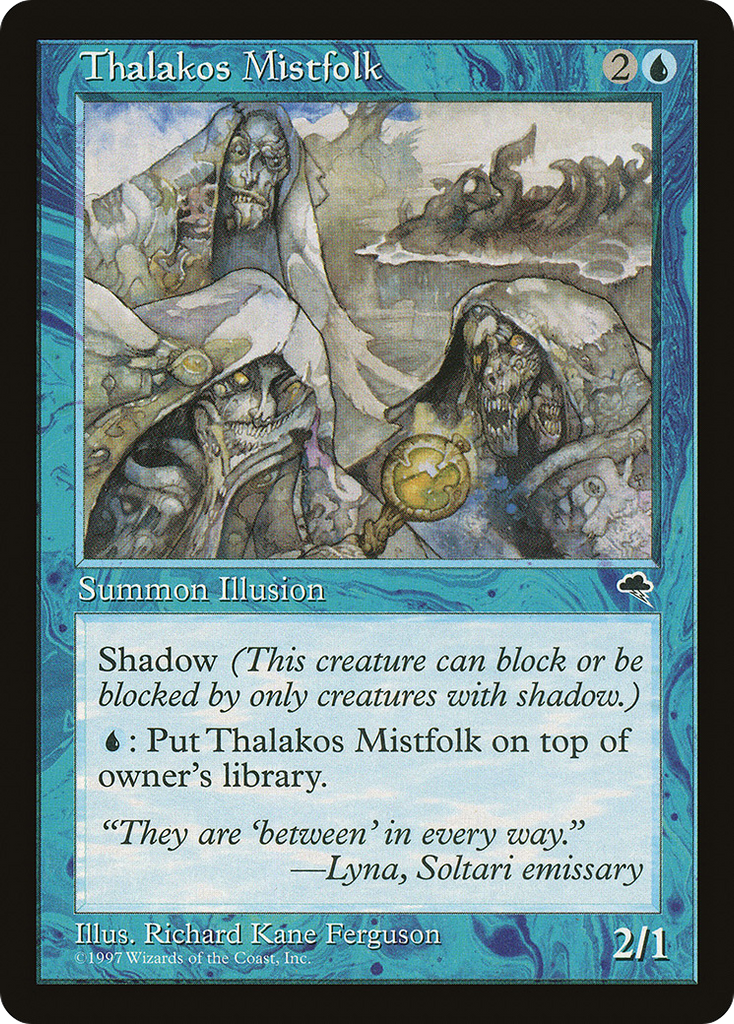 Magic: The Gathering - Thalakos Mistfolk - Tempest