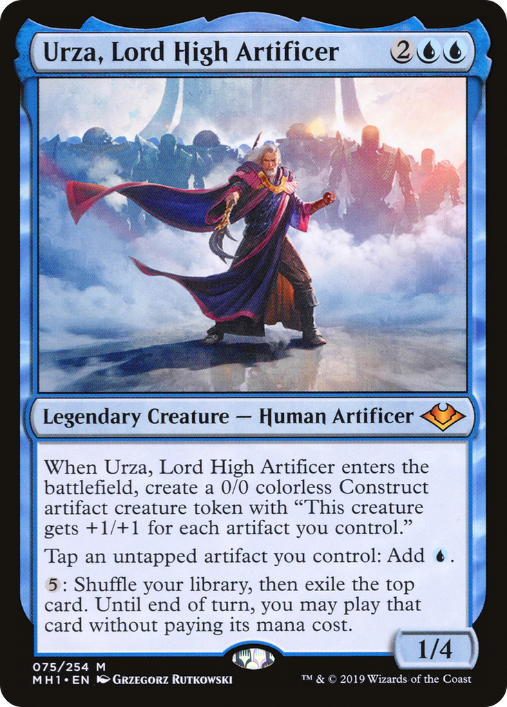 Magic: The Gathering - Urza, Lord High Artificer Foil - Modern Horizons