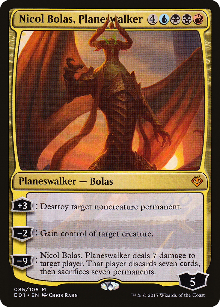 Magic: The Gathering - Nicol Bolas, Planeswalker - Archenemy: Nicol Bolas