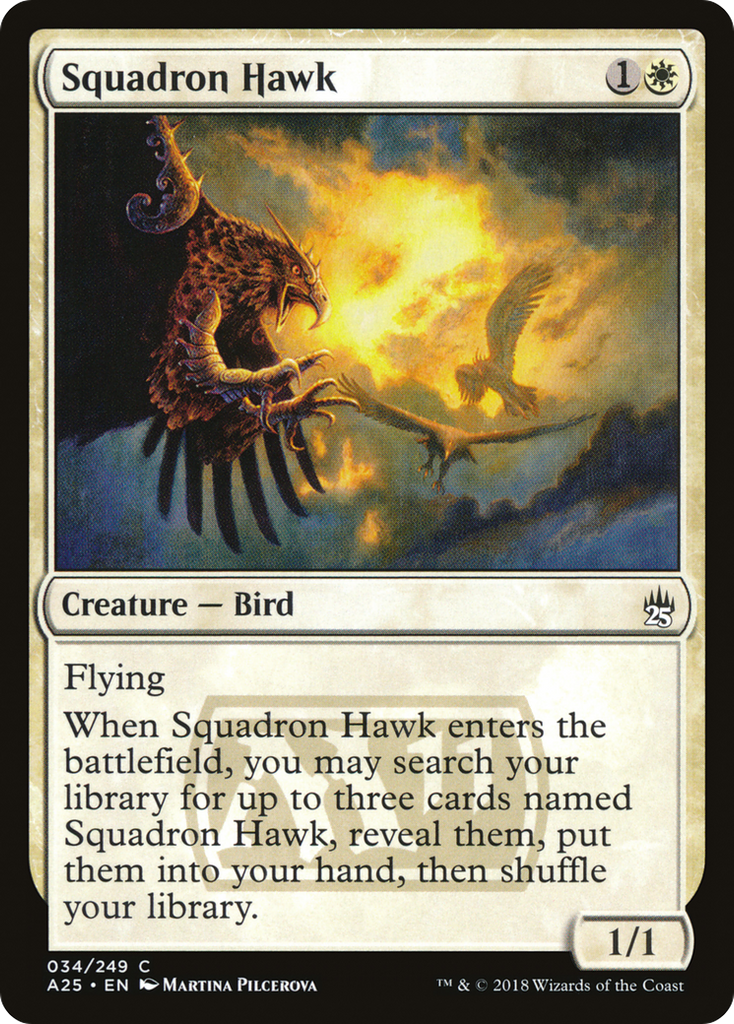 Magic: The Gathering - Squadron Hawk - Masters 25