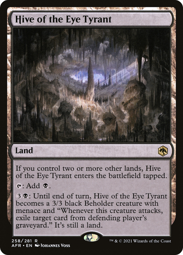 Magic: The Gathering - Hive of the Eye Tyrant - Adventures in the Forgotten Realms