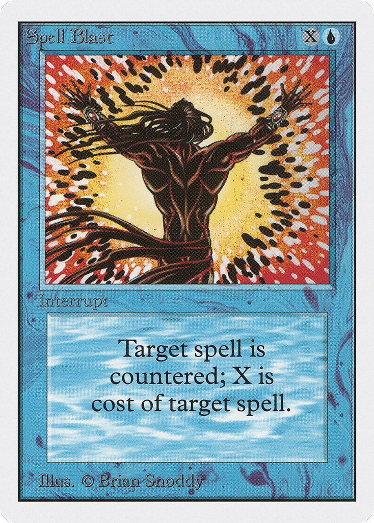 Magic: The Gathering - Spell Blast - Unlimited Edition