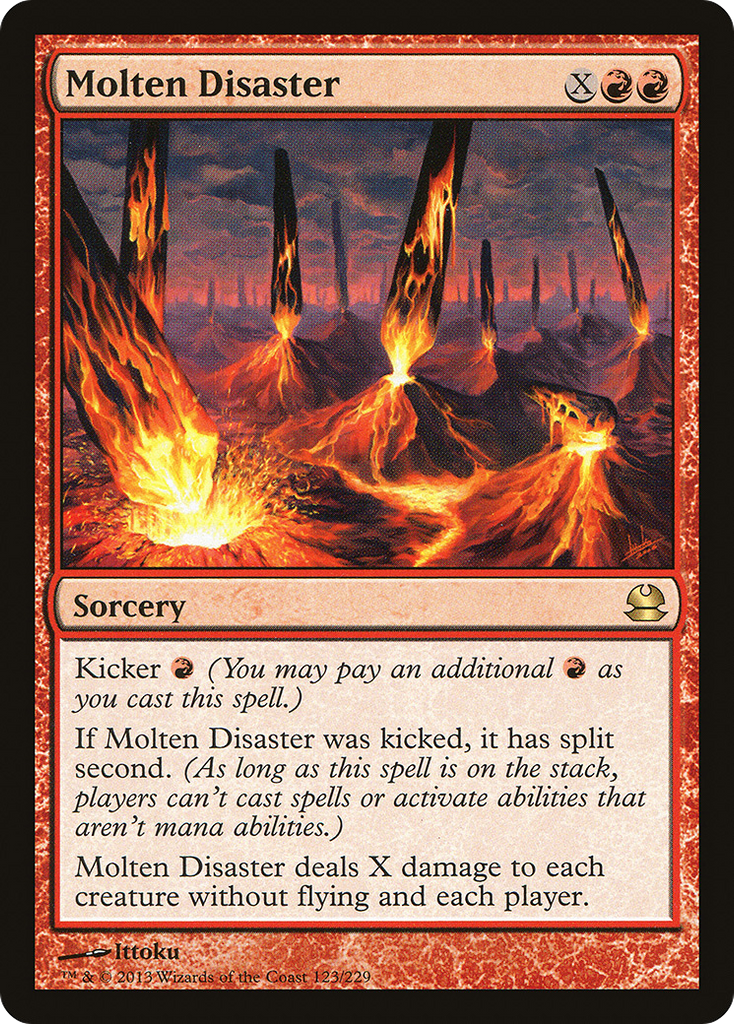 Magic: The Gathering - Molten Disaster - Modern Masters