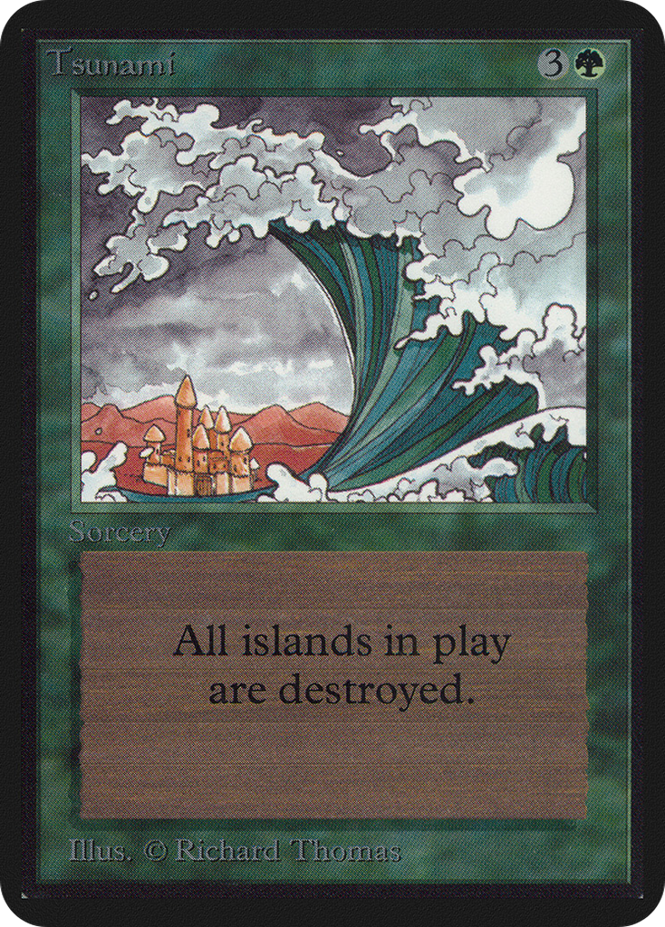 Magic: The Gathering - Tsunami - Limited Edition Alpha