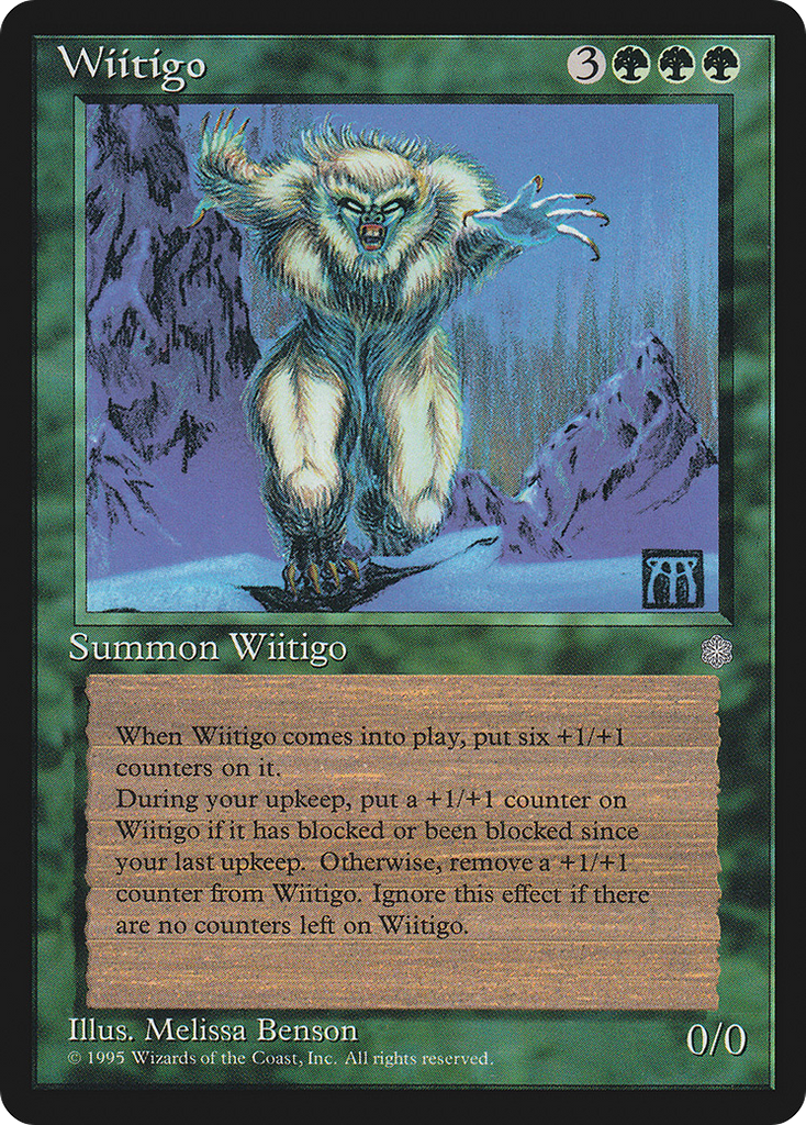 Magic: The Gathering - Wiitigo - Ice Age