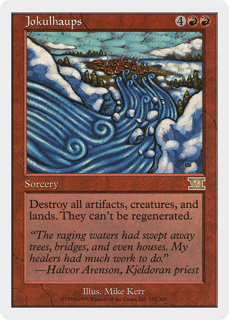 Magic: The Gathering - Jokulhaups - Classic Sixth Edition