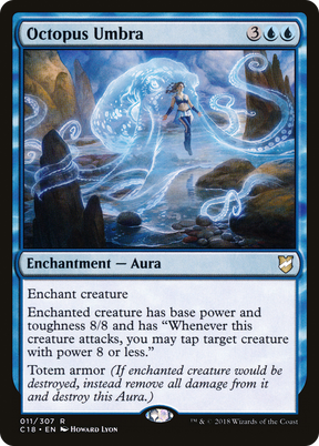 Magic: The Gathering - Octopus Umbra - Commander 2018
