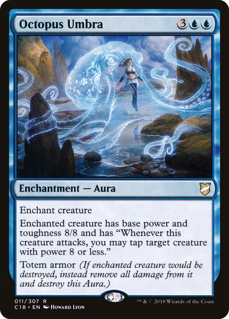 Magic: The Gathering - Octopus Umbra - Commander 2018