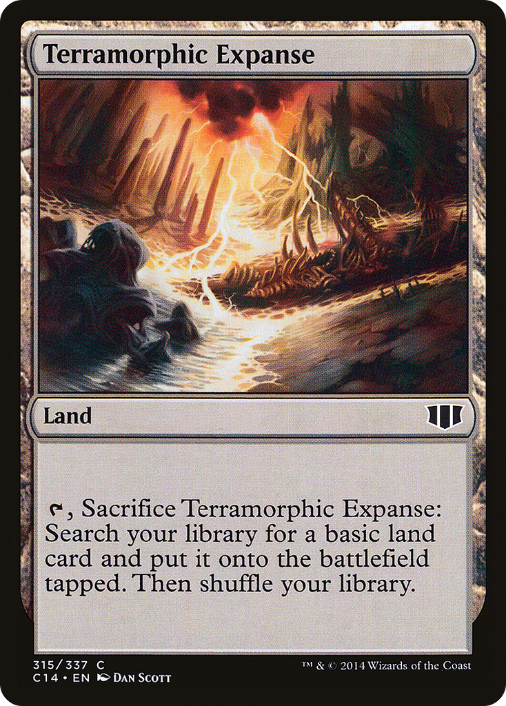 Magic: The Gathering - Terramorphic Expanse - Commander 2014