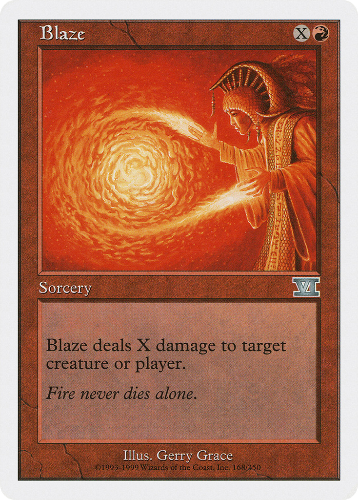 Magic: The Gathering - Blaze - Classic Sixth Edition