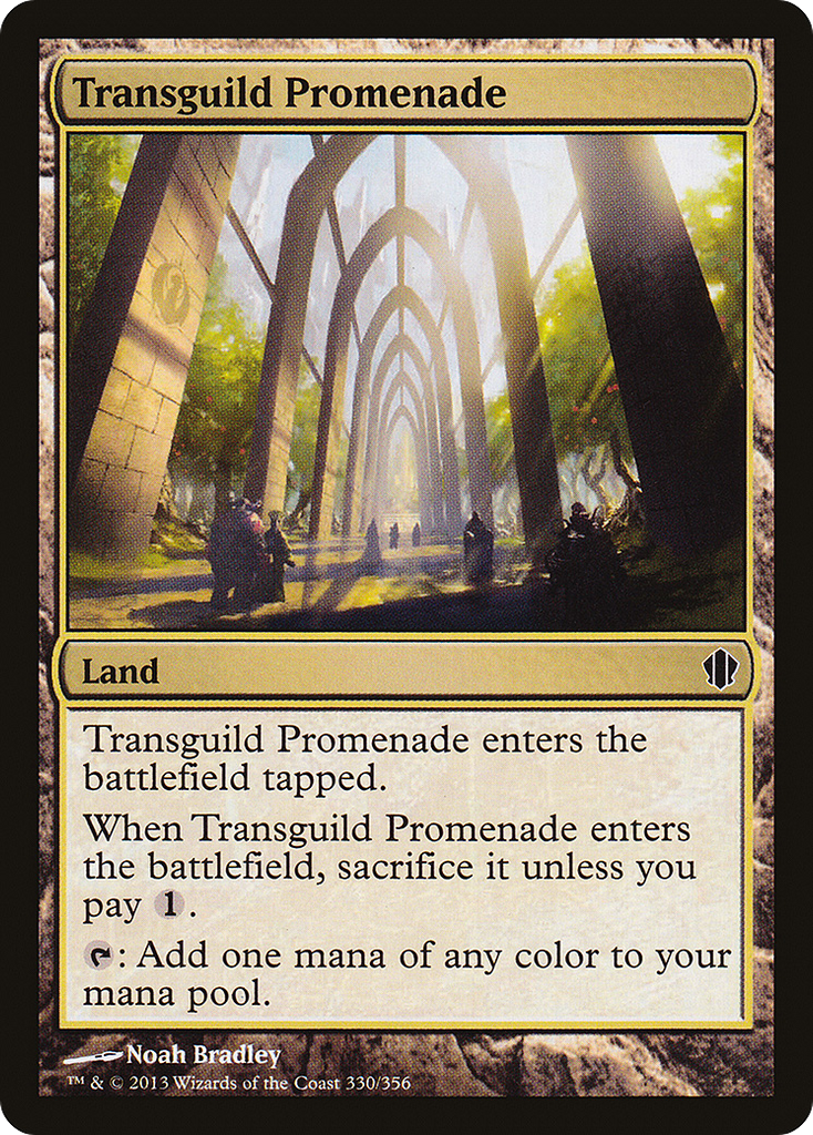 Magic: The Gathering - Transguild Promenade - Commander 2013