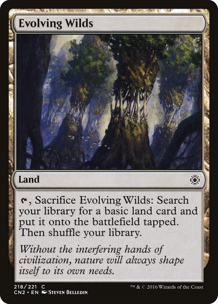 Magic: The Gathering - Evolving Wilds - Conspiracy: Take the Crown