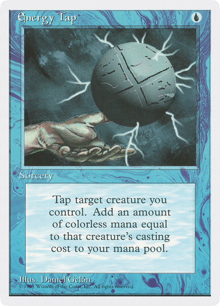 Magic: The Gathering - Energy Tap - Fourth Edition