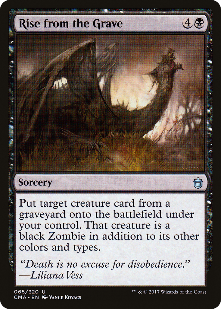 Magic: The Gathering - Rise from the Grave - Commander Anthology