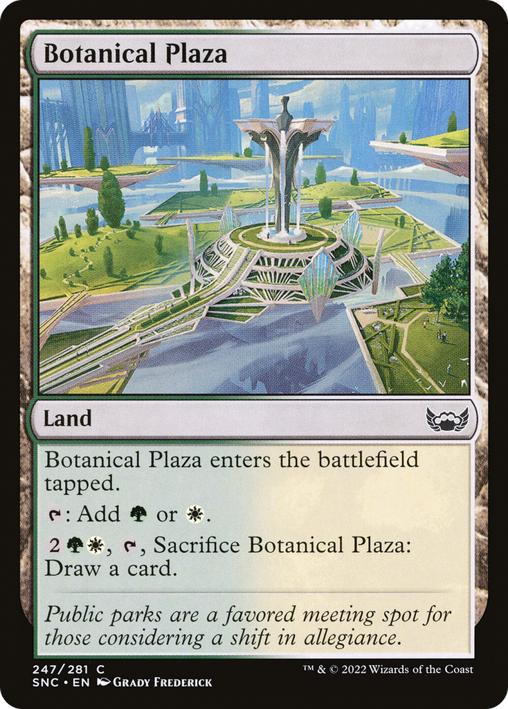 Magic: The Gathering - Botanical Plaza - Streets of New Capenna