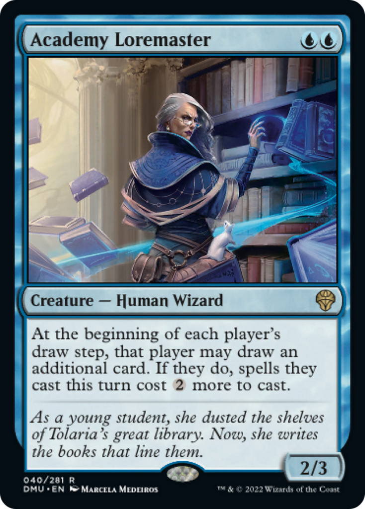 Magic: The Gathering - Academy Loremaster - Dominaria United