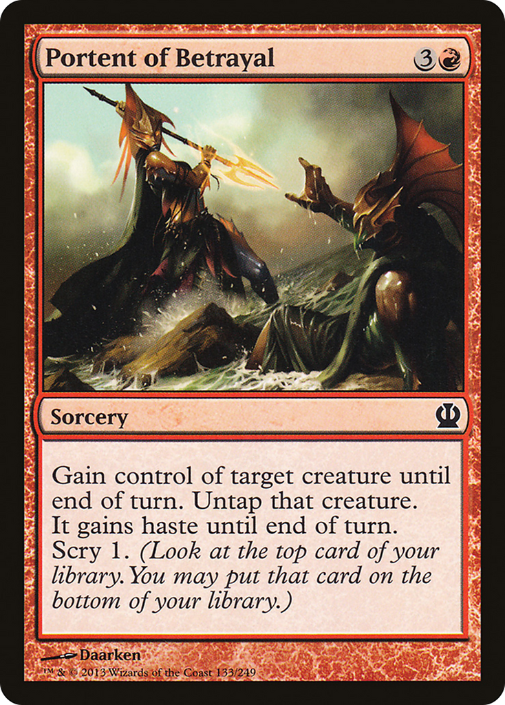 Magic: The Gathering - Portent of Betrayal - Theros