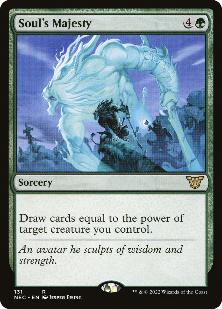 Magic: The Gathering - Soul's Majesty - Neon Dynasty Commander