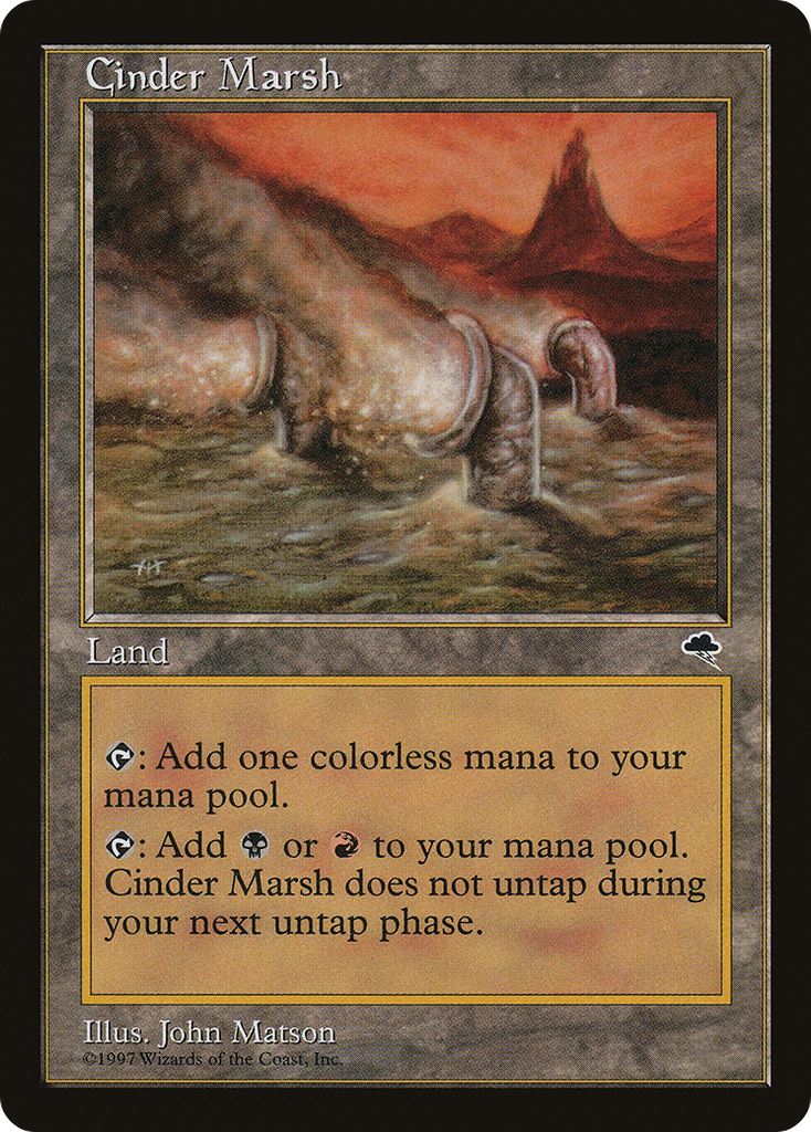 Magic: The Gathering - Cinder Marsh - Tempest