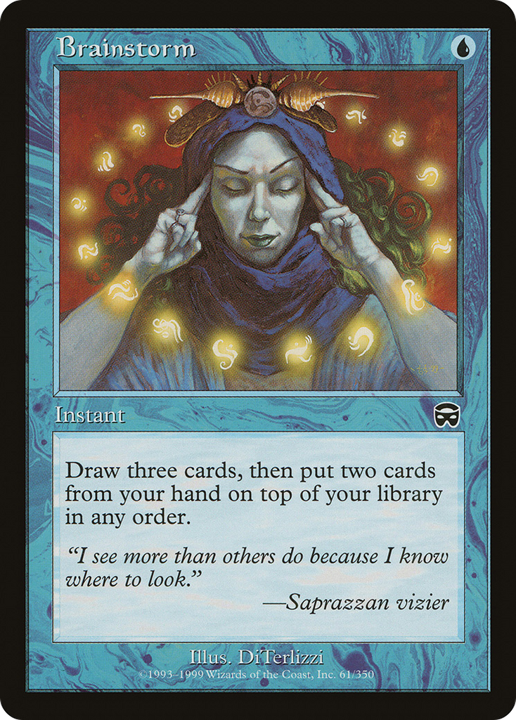 Magic: The Gathering - Brainstorm - Mercadian Masques