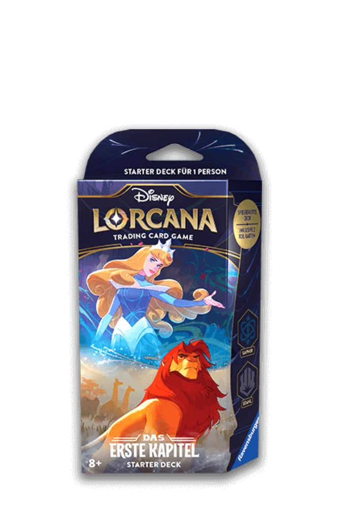 Disney Lorcana - Das Erste Kapitel Aurora und Simba Starter Deck - Deutsch