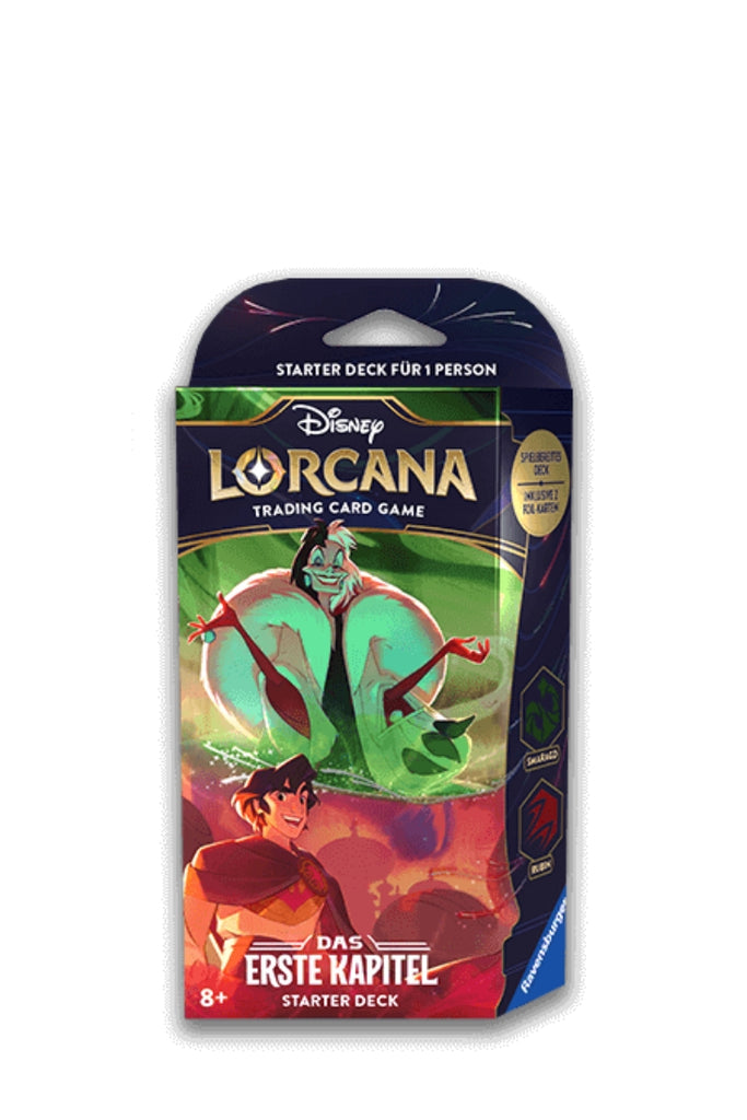 Disney Lorcana - Das Erste Kapitel Cruella De Vil und Aladdin Starter Deck - Deutsch