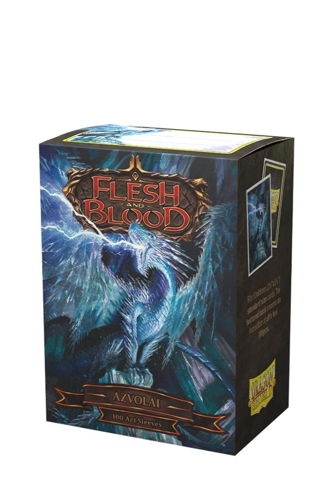 Dragon Shield - 100 Art Matte Sleeves Standardgrösse Flesh and Blood - Azvolai