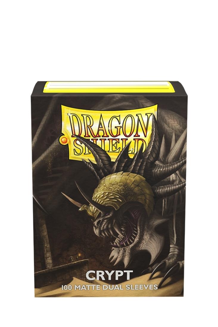Dragon Shield - 100 Dual Matte Sleeves Standardgrösse - Crypt