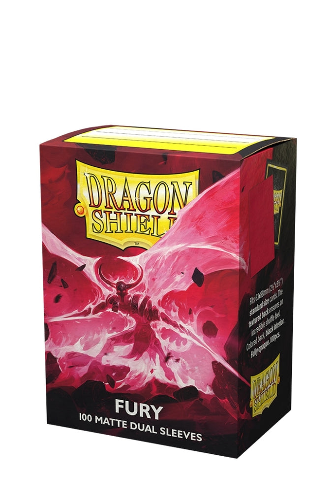 Dragon Shield - 100 Dual Matte Sleeves Standardgrösse - Fury