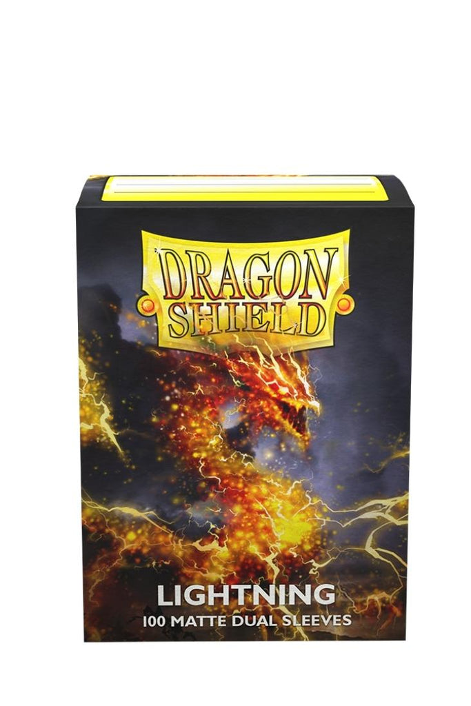 Dragon Shield - 100 Dual Matte Sleeves Standardgrösse - Lightning
