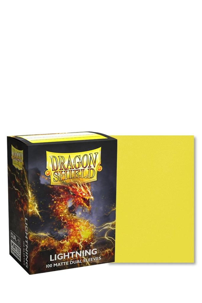 Dragon Shield - 100 Dual Matte Sleeves Standardgrösse - Lightning