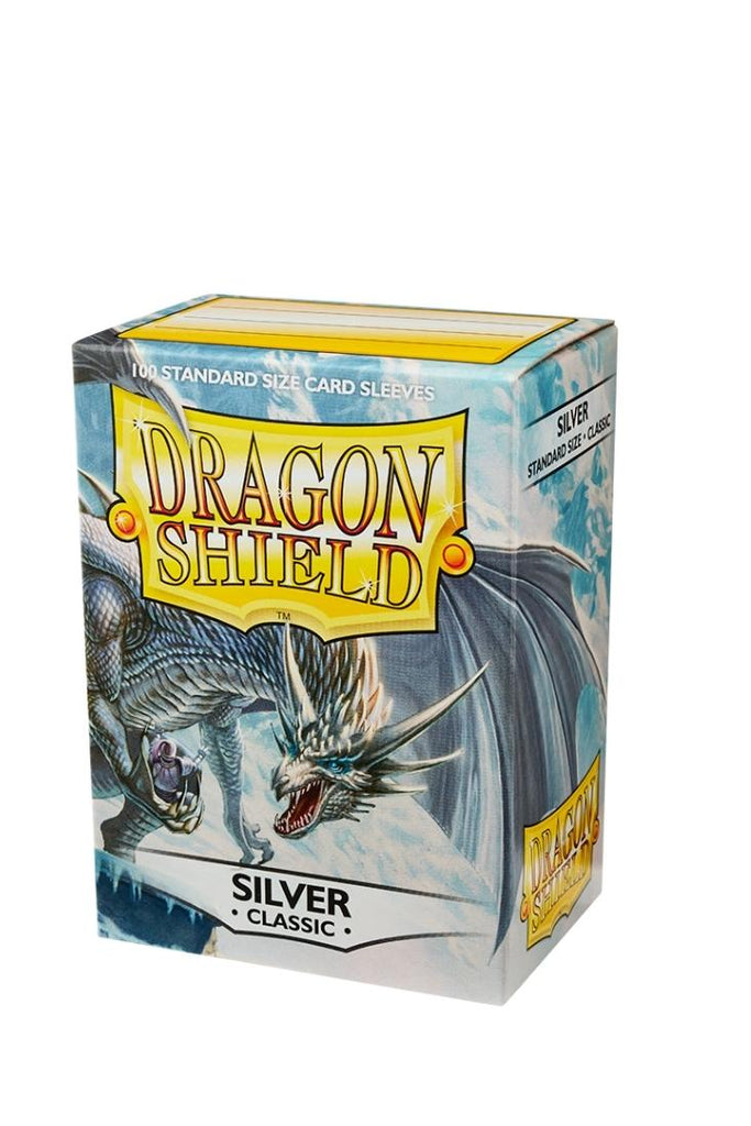 Dragon Shield - 100 Sleeves Standardgrösse - Classic Silver