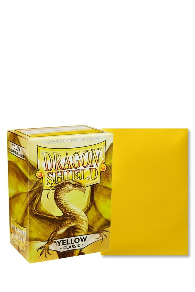 Dragon Shield - 100 Sleeves Standardgrösse - Classic Yellow