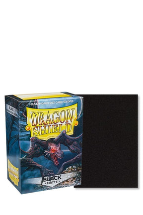 Dragon Shield - 100 Sleeves Standardgrösse - Matte Black