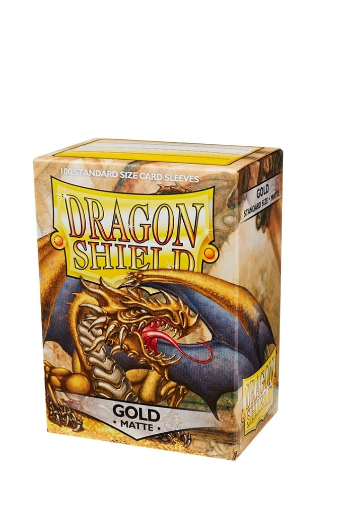 Dragon Shield - 100 Sleeves Standardgrösse - Matte Gold