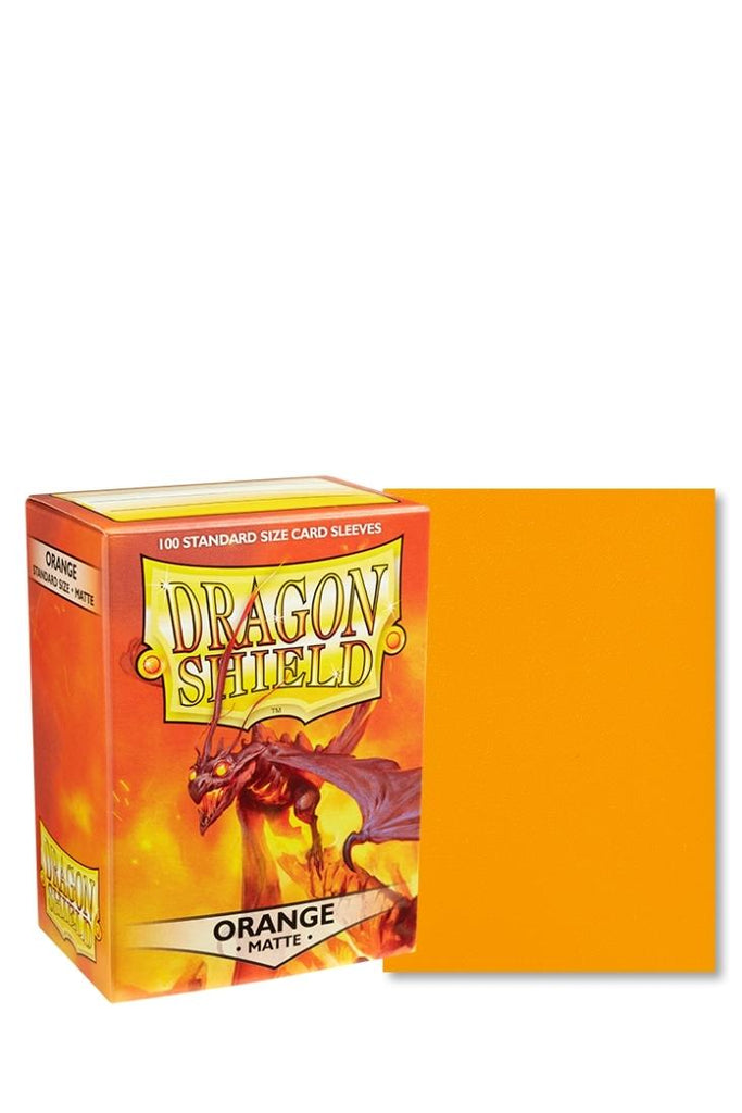 Dragon Shield - 100 Sleeves Standardgrösse - Matte Orange