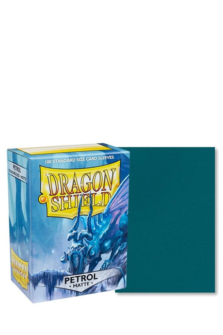 Dragon Shield - 100 Sleeves Standardgrösse - Matte Petrol