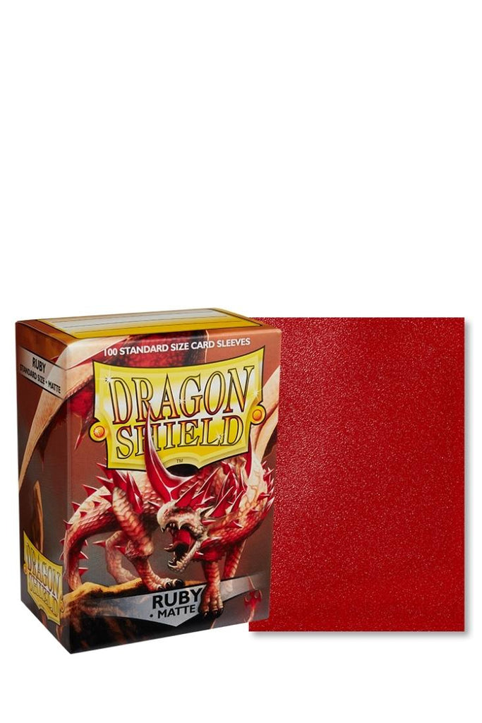 Dragon Shield - 100 Sleeves Standardgrösse - Matte Ruby