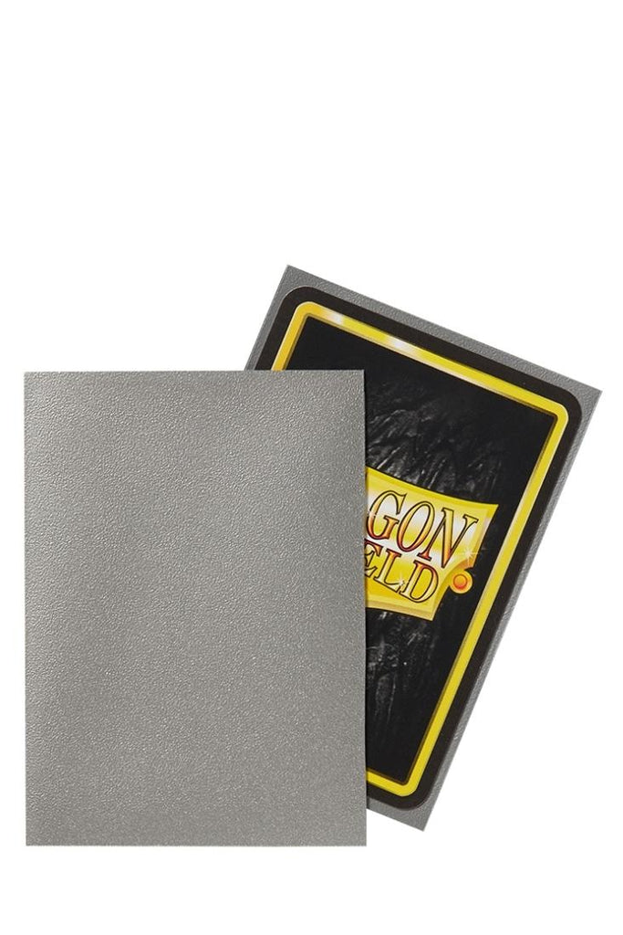 Dragon Shield - 100 Sleeves Standardgrösse - Matte Silver