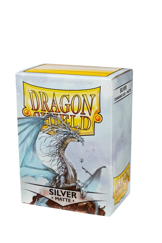 Dragon Shield - 100 Sleeves Standardgrösse - Matte Silver