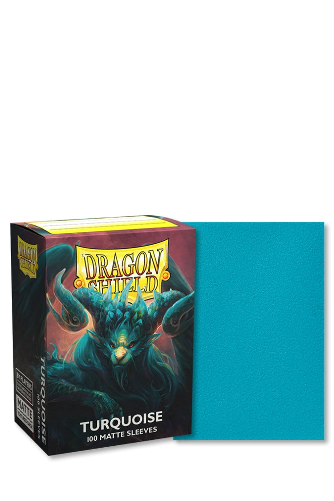 Dragon Shield - 100 Sleeves Standardgrösse - Matte Turquoise