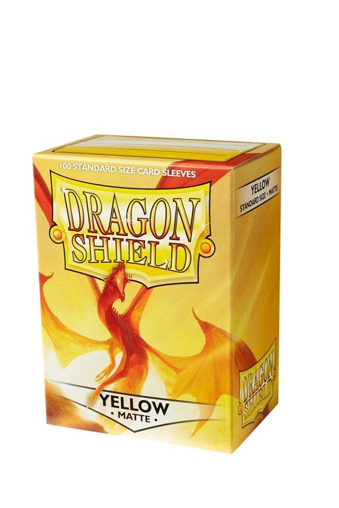 Dragon Shield - 100 Sleeves Standardgrösse - Matte Yellow