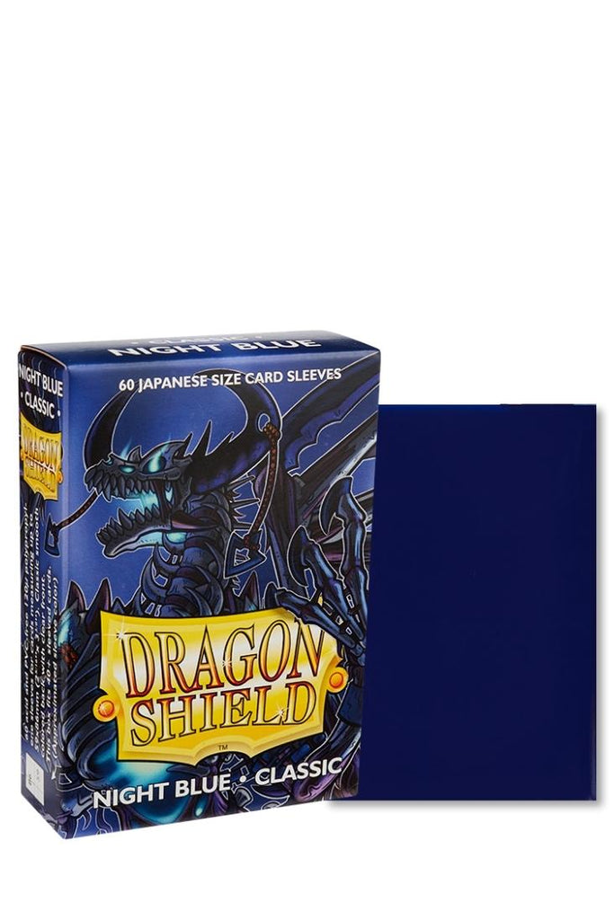 Dragon Shield - 60 Sleeves Japanische Grösse - Classic Night Blue