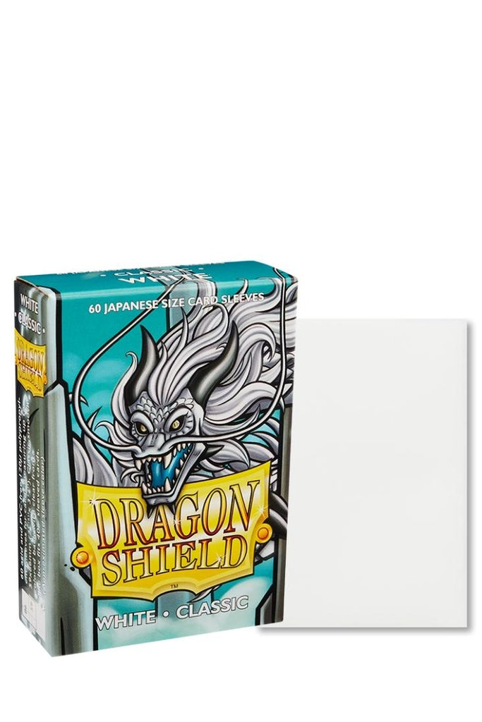Dragon Shield - 60 Sleeves Japanische Grösse - Classic White