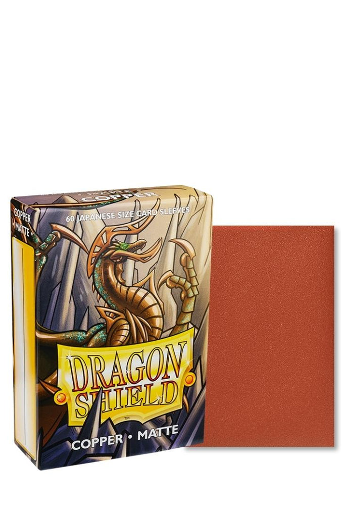 Dragon Shield - 60 Sleeves Japanische Grösse - Matte Copper