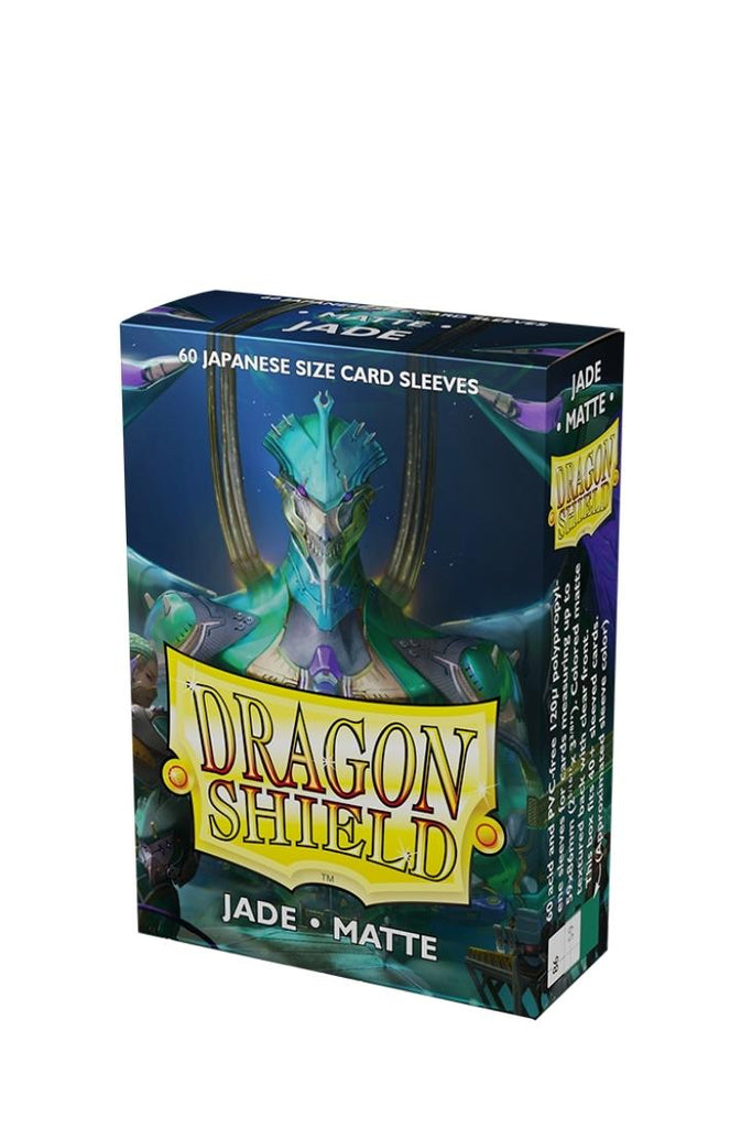 Dragon Shield - 60 Sleeves Japanische Grösse - Matte Jade